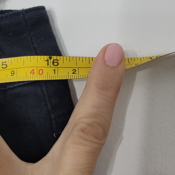 Tribal Women's Black Cotton Blend Stretch Extensible Zipper Bottom Pants Size 8 - Picture 12 of 13